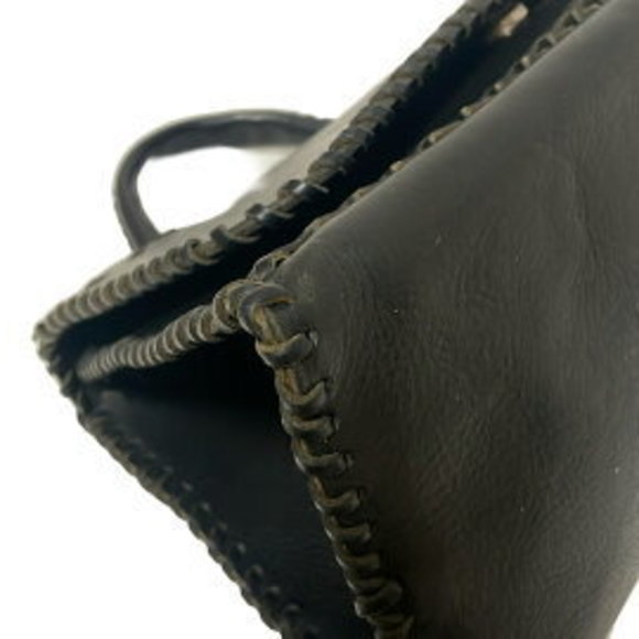 FENDI Handbag Black Leather - Picture 5 of 9